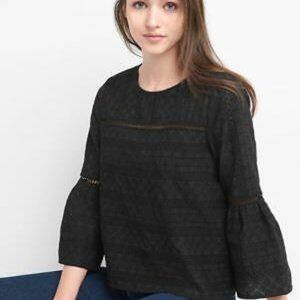 GAP eyelet black top